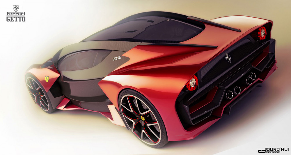 ferrari getto back